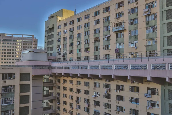 Kwai Shing West Estate Jest Ugruntowaną Rezydencją Mieszkalną Lipca 2023 — Zdjęcie stockowe