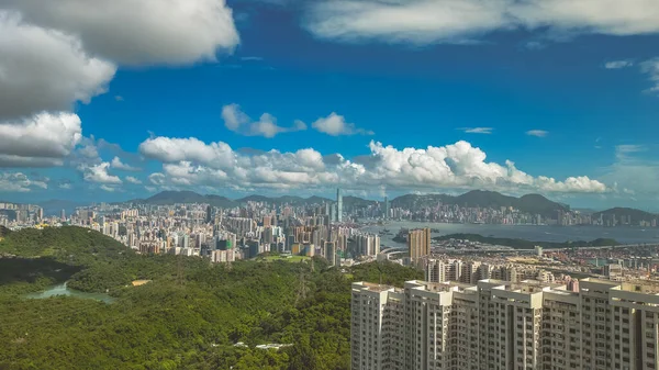 Juli 2023 Underlandet Villor Hongkong Lyxiga Vardagsrum — Stockfoto