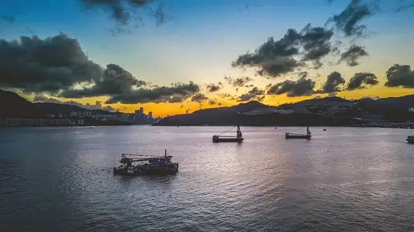 stock image the landscape of Junk Bay, hong kong 2016