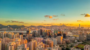 Hong Kong 'daki Kwun Tong Kuzey şehri, 12 Temmuz 2023