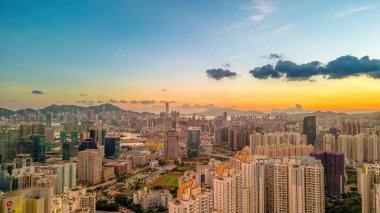 Kowloon Körfezi, Hong Kong, 12 Temmuz 2023