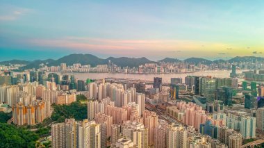 Kowloon Körfezi, Hong Kong, 12 Temmuz 2023