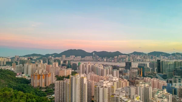 stock image the cityscape Kwun Tong North at hong kong, July 12 2023