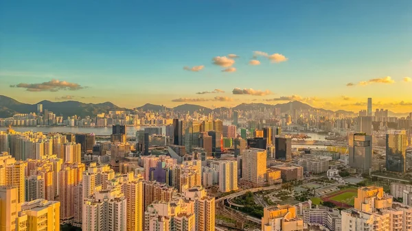 Perumahan Teluk Kowloon Hong Kong Juli 2023 — Stok Foto
