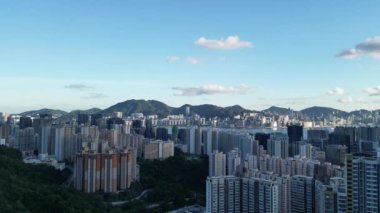 Hong Kong 'daki Kwun Tong Kuzey şehri, 12 Temmuz 2023