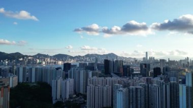 Hong Kong 'daki Kwun Tong Kuzey şehri, 12 Temmuz 2023