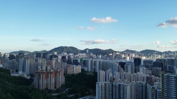 Paysage Urbain Kwun Tong Nord Hong Kong Juillet 2023 — Video