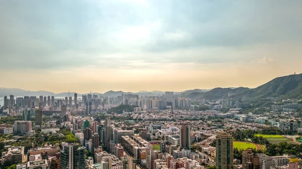 stock image a west of Kowloon Peninsula, vibrant neighborhood July 14 2023