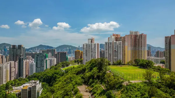 stock image July 14 2023 Ho Man Tin High Level Service Reservoir Playground