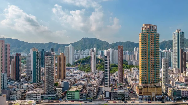 Kowloon Şehri Bölgesi Temmuz 2023 Hong Kong Kalbinde Eklektik Bir — Stok fotoğraf