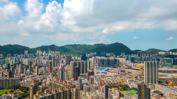 stock image Kowloon City District, an eclectic neighborhood in the heart of HK, July 14 2023