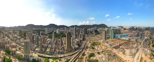 Kowloon City District Barrio Ecléctico Corazón Hong Kong Julio 2023 —  Fotos de Stock