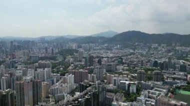 Kowloon Şehri Bölgesi, 14 Temmuz 2023 'te Hong Kong' un kalbinde eklektik bir mahalle.