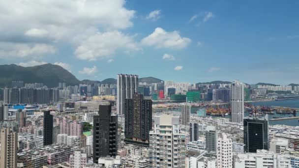 Charming Kwa Wan Barrio Vibrante Hong Kong Julio 2023 — Vídeos de Stock