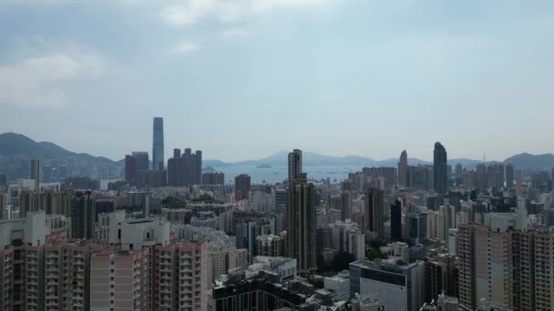 Man Tin Kowloon Daki Manzarası Temmuz 2023 — Stok video