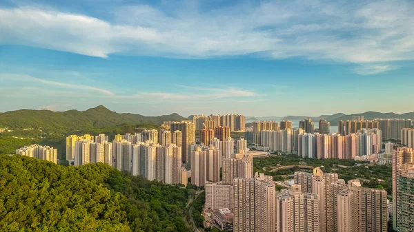 Yeni Hong Kong kasabası, Tseung Kwan. 20 Temmuz 2023.