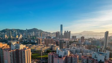 Kowloon ve Hong Kong şehri, 22 Temmuz 2023