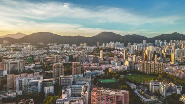 Kwa Wan 'a, Kowloon Şehri Distric, hk, 22 Temmuz 2023