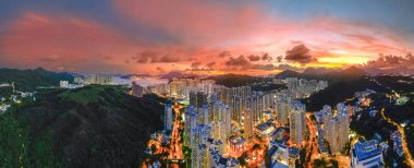 23 Temmuz 2023, gece görüşü T.K. Oh bölgesindeki konut binası.