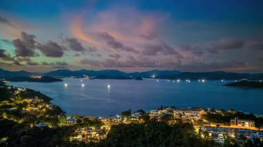 Port Shelter, Hong Kong Manzarası 23 Temmuz 2023