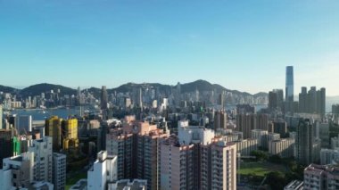 Kowloon ve Hong Kong şehri, 22 Temmuz 2023.