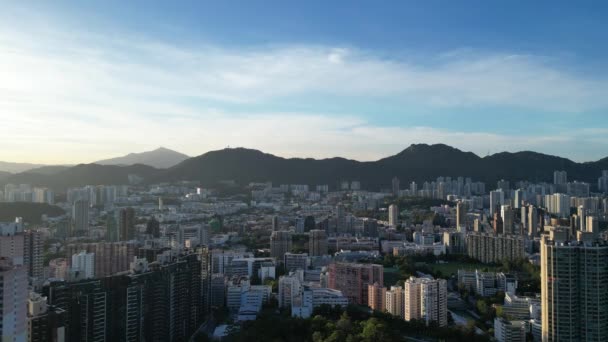 Die Stadt Kwa Wan Juli 2023 — Stockvideo