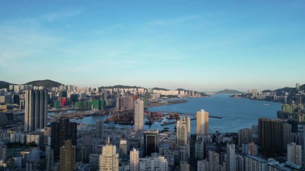 Kwa Wan Kowloon Şehri Distric Temmuz 2023 — Stok video