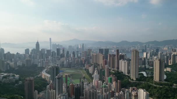 Happy Valley Ett Levande Och Välmående Bostadsområde Hongkong Juli 2023 — Stockvideo