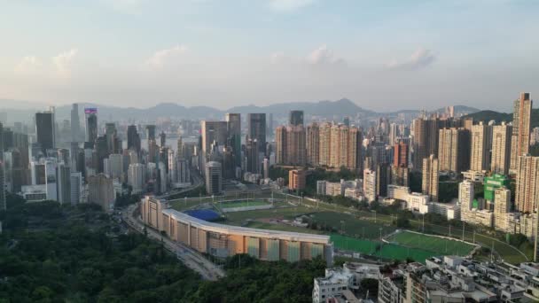 Happy Valley Uma Área Residencial Vibrante Afluente Hong Kong Julho — Vídeo de Stock