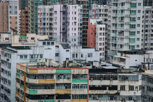 30 Temmuz 2023 'te Kowloon Yarımadası' nda yer alan Hung Hom şehri.