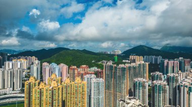 Apartman binası, ikametgah Tko Hong Kong 31 Temmuz 2021