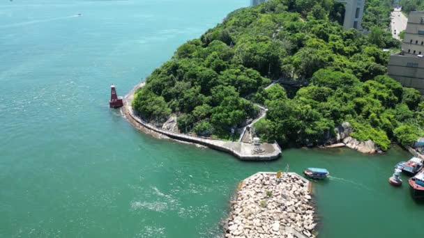 Hong Kong Museum Coastal Defence Shau Kei Wan Ago 2023 — Vídeo de stock