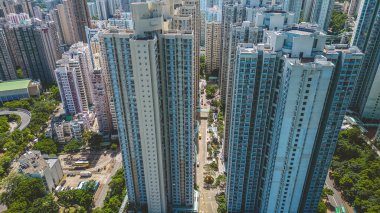 Tsz Wan Shan, Hong Kong 2 Ağustos 2023 'te bir yerleşim yeridir.