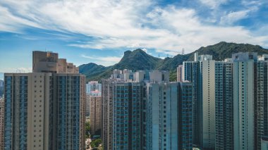 Tsz Wan Shan, Hong Kong 2 Ağustos 2023 'te bir yerleşim yeridir.