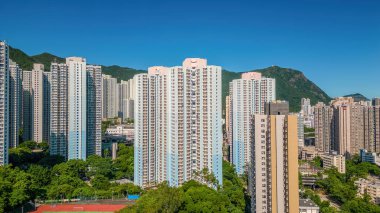 Tsz Wan Shan, Hong Kong 2 Ağustos 2023 'te bir yerleşim yeridir.