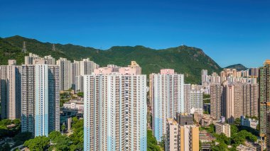 Tsz Wan Shan, Hong Kong 2 Ağustos 2023 'te bir yerleşim yeridir.