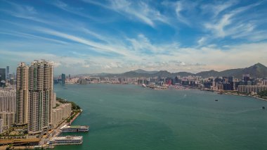 Victoria Limanı ikonik bir doğal liman. 2 Ağustos 2023.