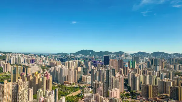 stock image Kowloon is characterized by its mix of modern skyscrapers Aug 2 2023