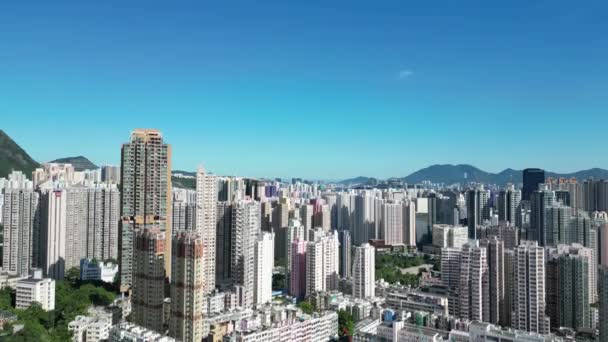 Fung Tak Distrik Wong Tai Sin Agustus 2023 — Stok Video