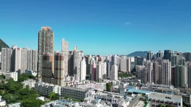 Fung Tak Distrito Wong Tai Sin Agosto 2023 — Vídeo de Stock