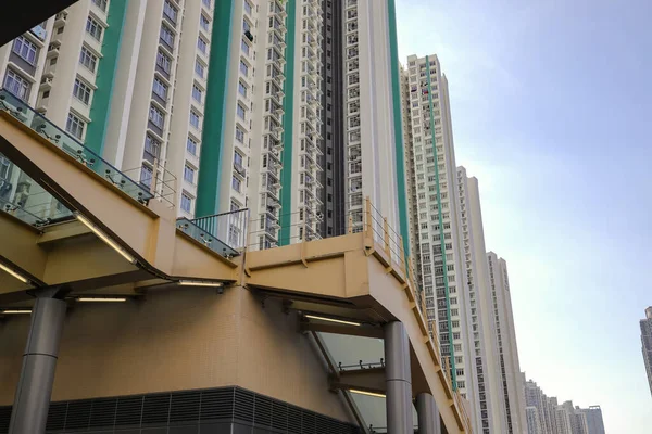 Hoi Tat Estate Una Urbanización Pública Ago 2023 — Foto de Stock