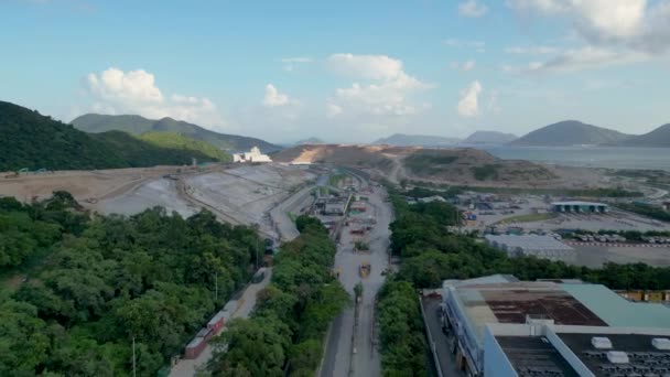 Exploring Fat Tong Tko Landfill August 2023 — Stock Video