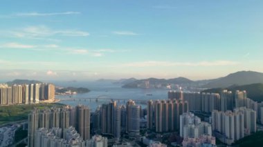 Hong Kong Tseung Kwan O yerleşim bölgesi, 8 Ağustos 2023.