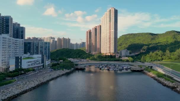 Cais Tiu Keng Leng Hong Kong Agosto 2023 — Vídeo de Stock