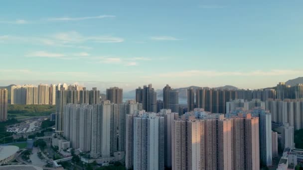 Hong Kong Tseung Kwan Obytné Čtvrti Srpna 2023 — Stock video