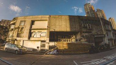 Yau Tong Endüstri Bölgesi Hong Kong 9 Ağustos 2023