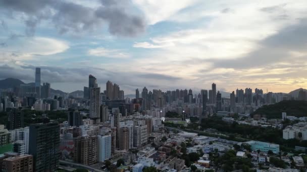 Kowloon Tong District Urban Elegance Augusti 2023 — Stockvideo