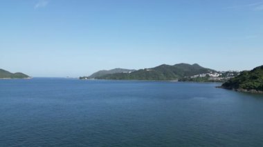 Hong Kong - 15 Ağustos 2023: Hong Kong 'da Pak Shui Wun Tranquil Sahil Güzeli