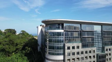 Hong Kong - 15 Ağustos 2023: Eski Shaw Evi Harabeleri, Çürüyen Güzellikte Tarihin Yankıları