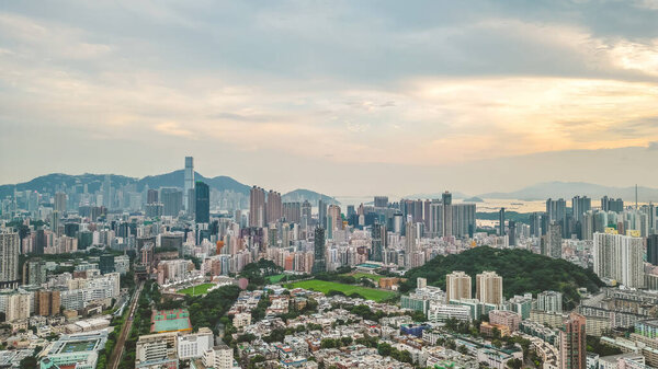 Crowded Urban Symphony, Exploring of Hong Kong Aug 19 2023